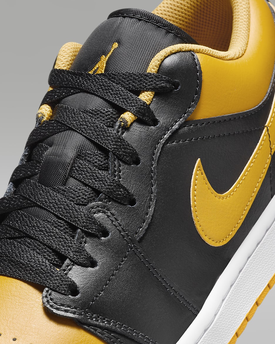Air jordan 1 geel zwart hot sale